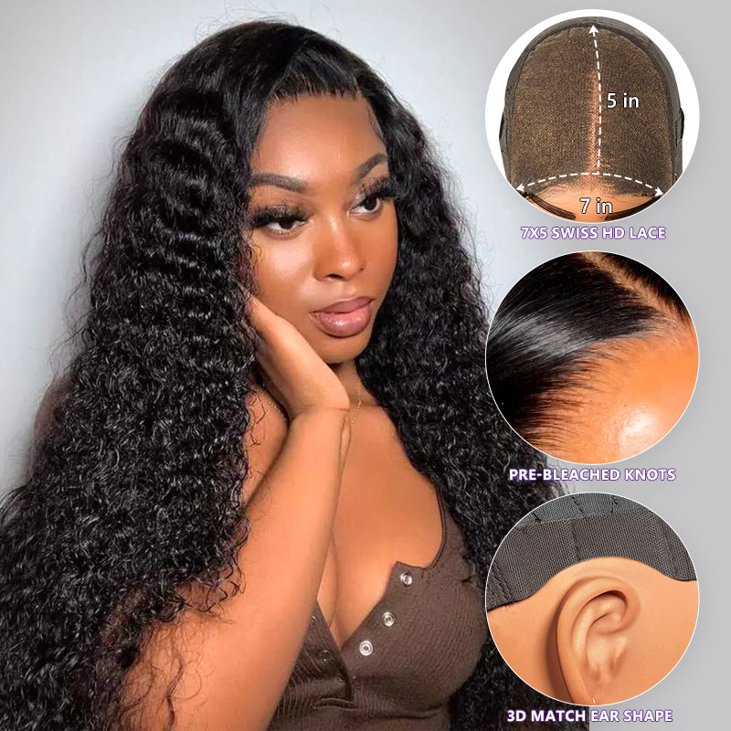 <span class="upgrade-icon"><img src="https://cdn.shopify.com/s/files/1/0555/4277/6110/files/tagupgrade.png" alt="Upgrade Icon" width="50" height="19"></span> Glueless Pre-cut 7x5 HD Lace Front Curly Wig