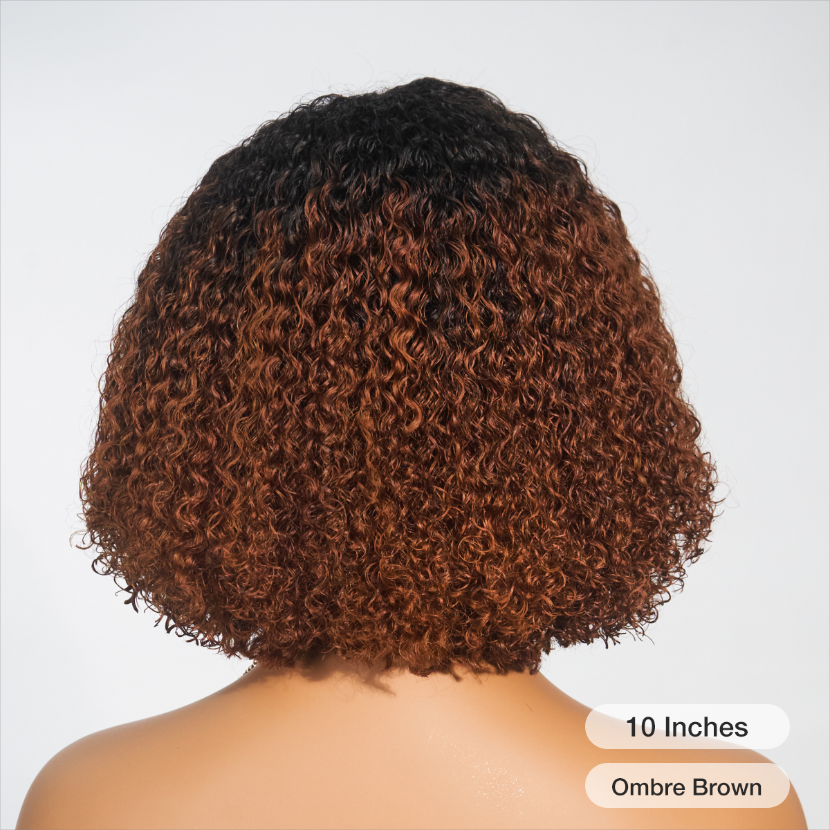 Curly Glueless Kinky Edges Hairline Undetectable HD Lace Front Bob Wig