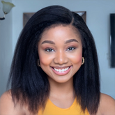 <span class="hot-icon"><img src="https://cdn.shopify.com/s/files/1/0555/4277/6110/files/tagweargo.png" alt="Wear Go Icon" width="50" height="19"> 5x5 Kinky Straight Glueless Pre-cut Kinky Edges Hairline HD Lace Front  Bob Wig