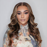 Glueless P4/27 Body Wave 7x5 HD Lace Front Wig - 1