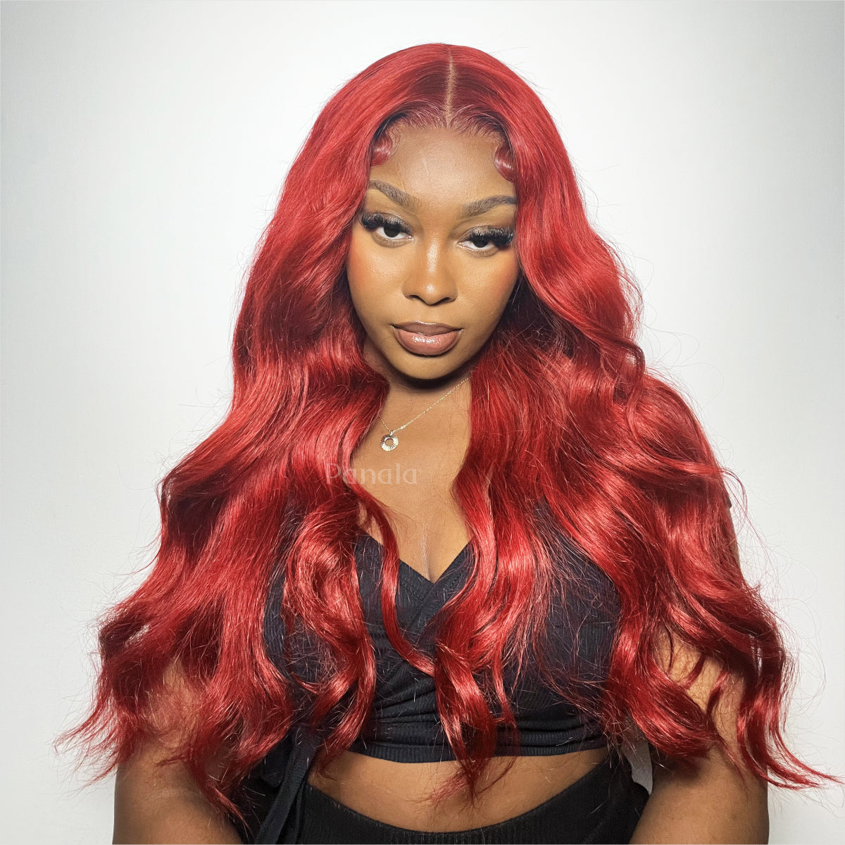 Cherry Red Body Wave 13x4 HD Lace Front Wig