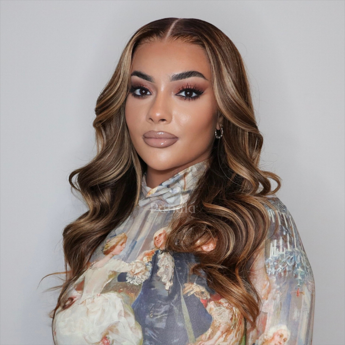 Brown/Blonde Highlight 13x4 HD Lace Front Wig