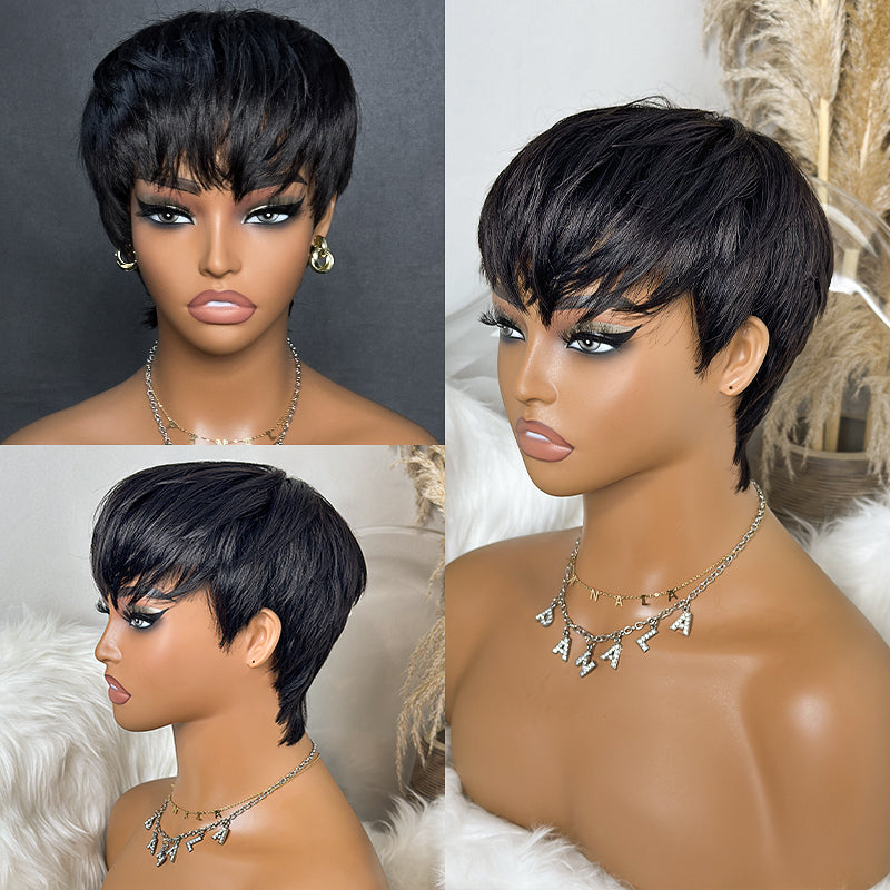 <span class="hot-icon"><img src="https://cdn.shopify.com/s/files/1/0555/4277/6110/files/pinkhottag.png?v=1701162684" alt="Hot Icon" width="30" height="20"> </span> Dilciabynature Style Short Cut Wig