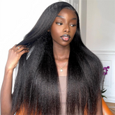 Kinky Straight 13x4 HD Lace Front Wig