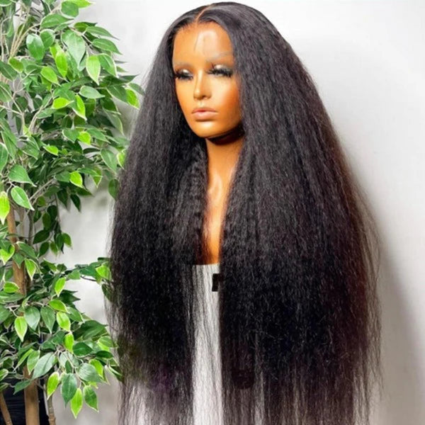 Kinky Straight 13x4 HD Lace Front Wig