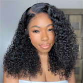 Kinky Edges Hairline Undetectable Lace Front Curly Wig