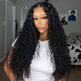 Glueless Pre-cut 7x5 HD Lace Front Curly Wig - 3