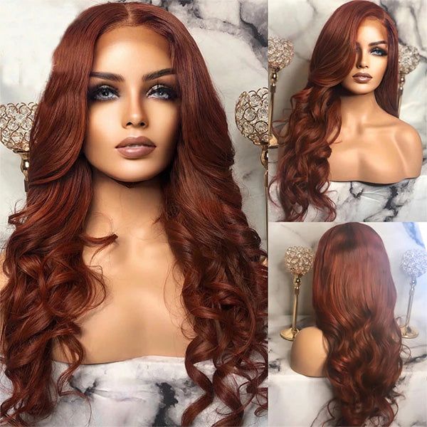 <span class="hot-icon"><img src="https://cdn.shopify.com/s/files/1/0555/4277/6110/files/tagweargo.png" alt="Wear Go Icon" width="50" height="19"> Brown Body Wave 5x5 Pre-cut HD Lace Front Glueless Wig