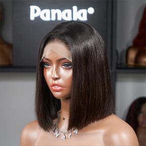Silky Straight Bob Wig 13x4 HD Lace Front Wig